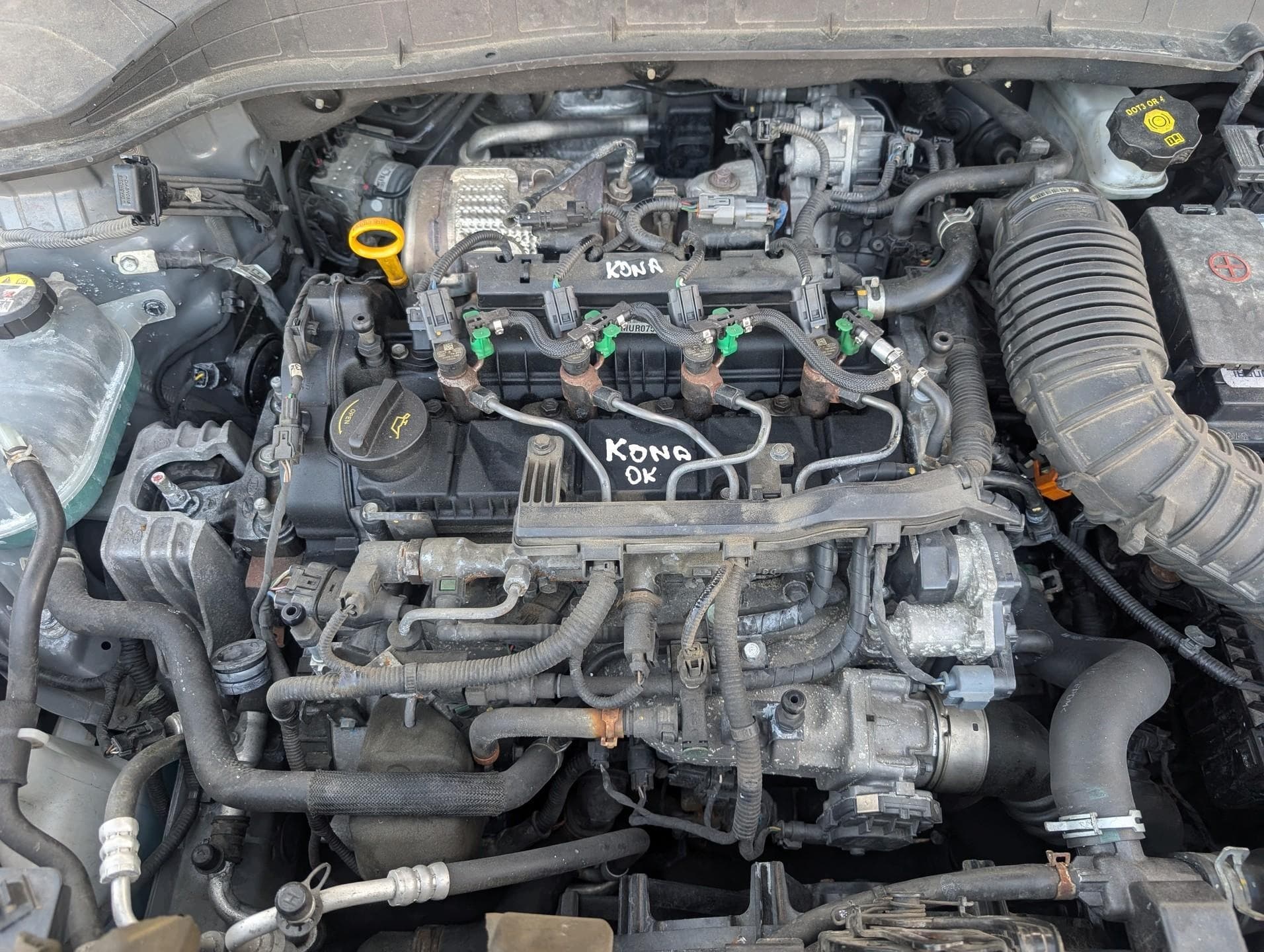 Moteur D4FE — vue 7