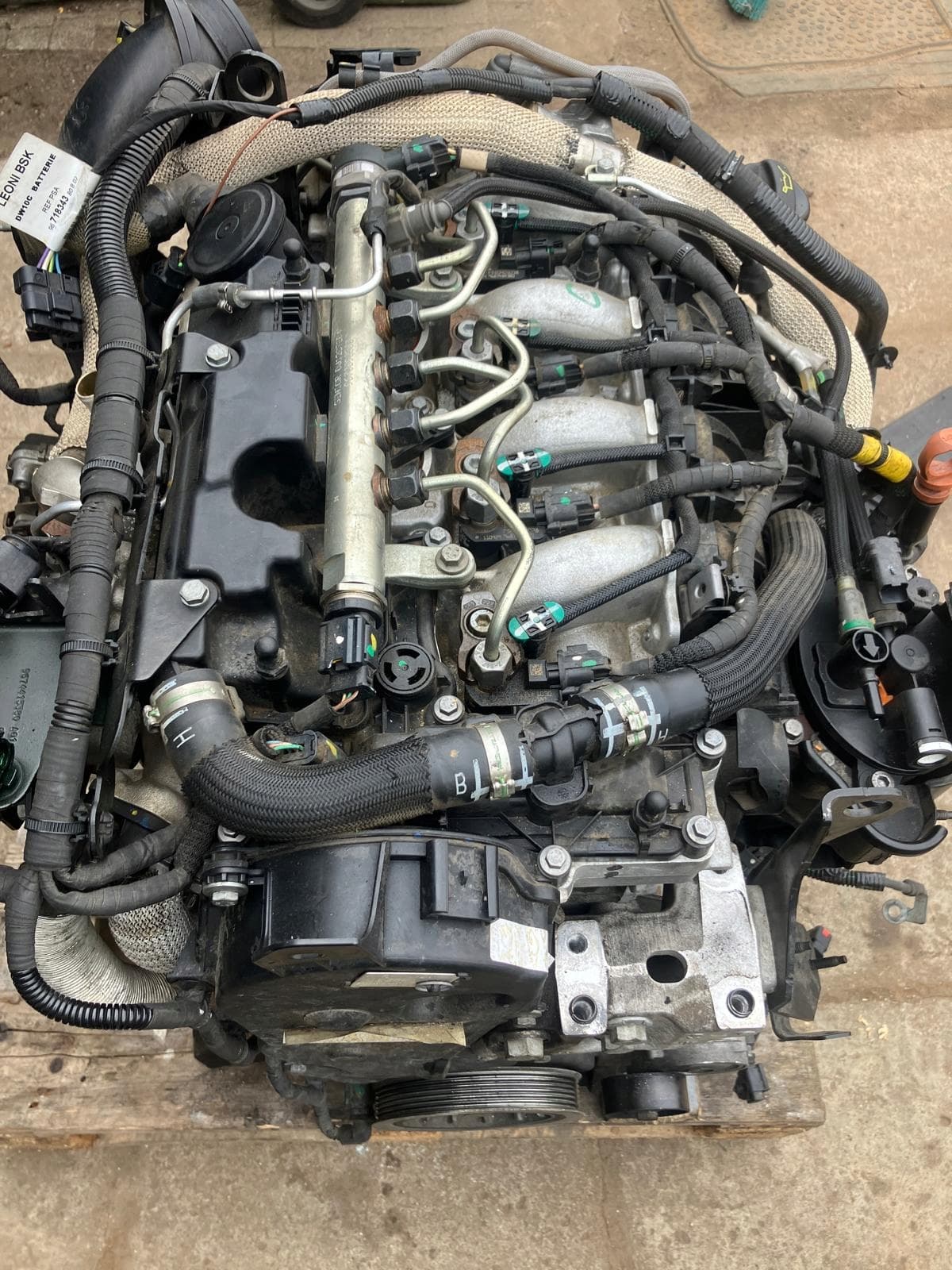 Moteur 4HL (DW12C) — vue 7