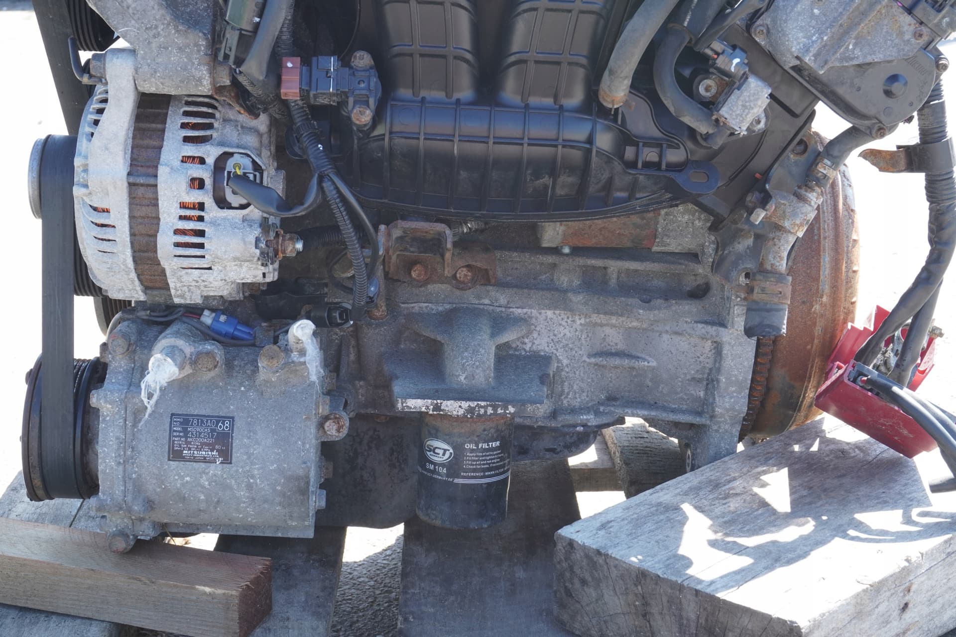 Moteur 4B10 — vue 2