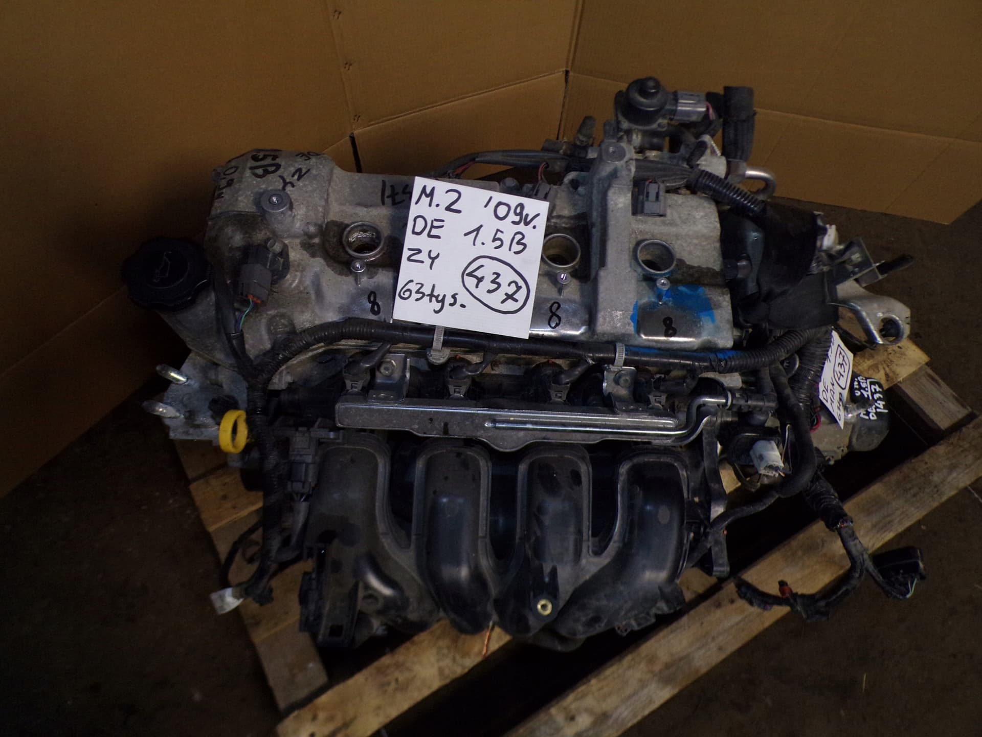 Moteur ZY-VE pour Mazda 2