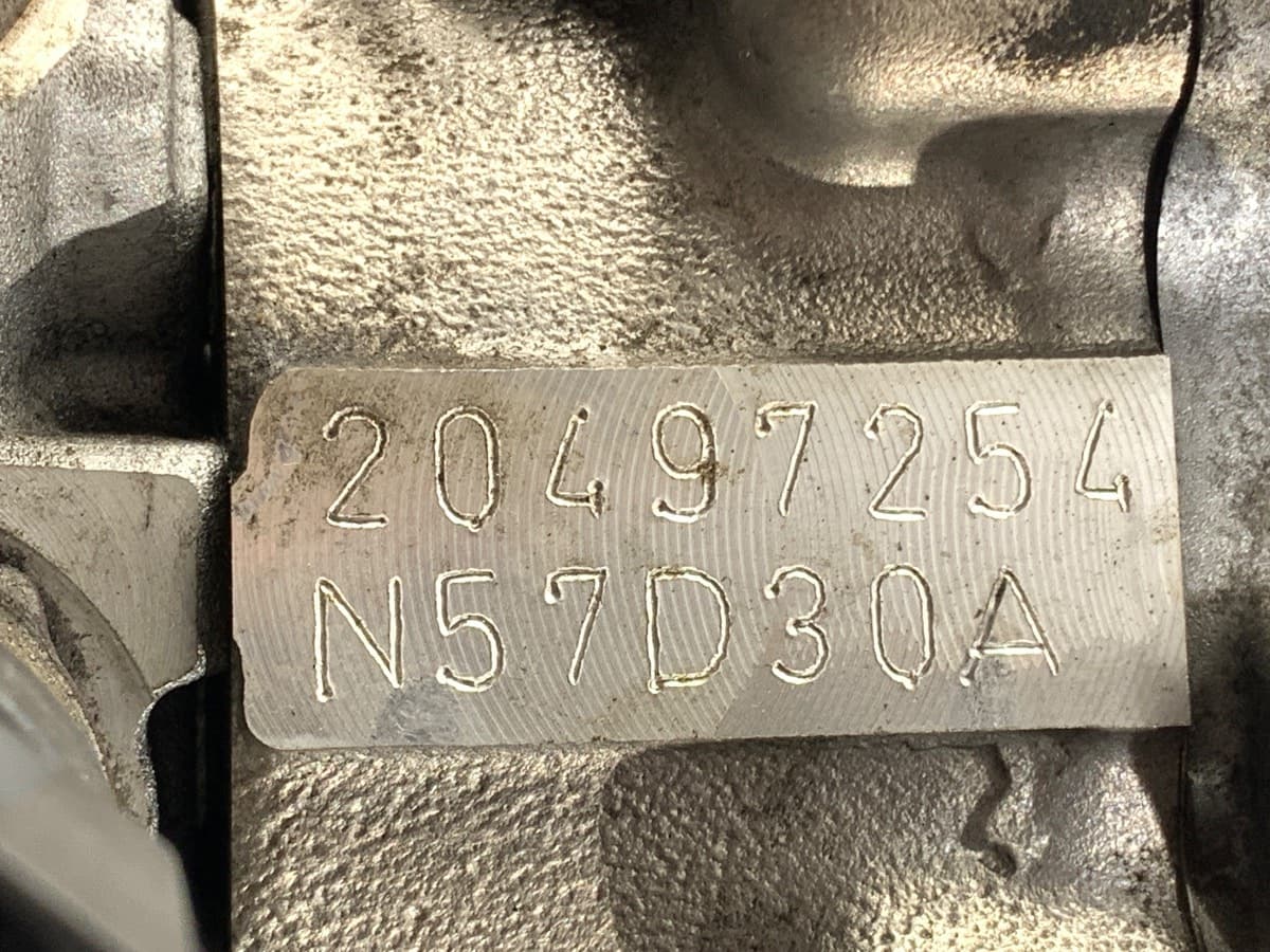 Moteur N57 D30 A — vue 5