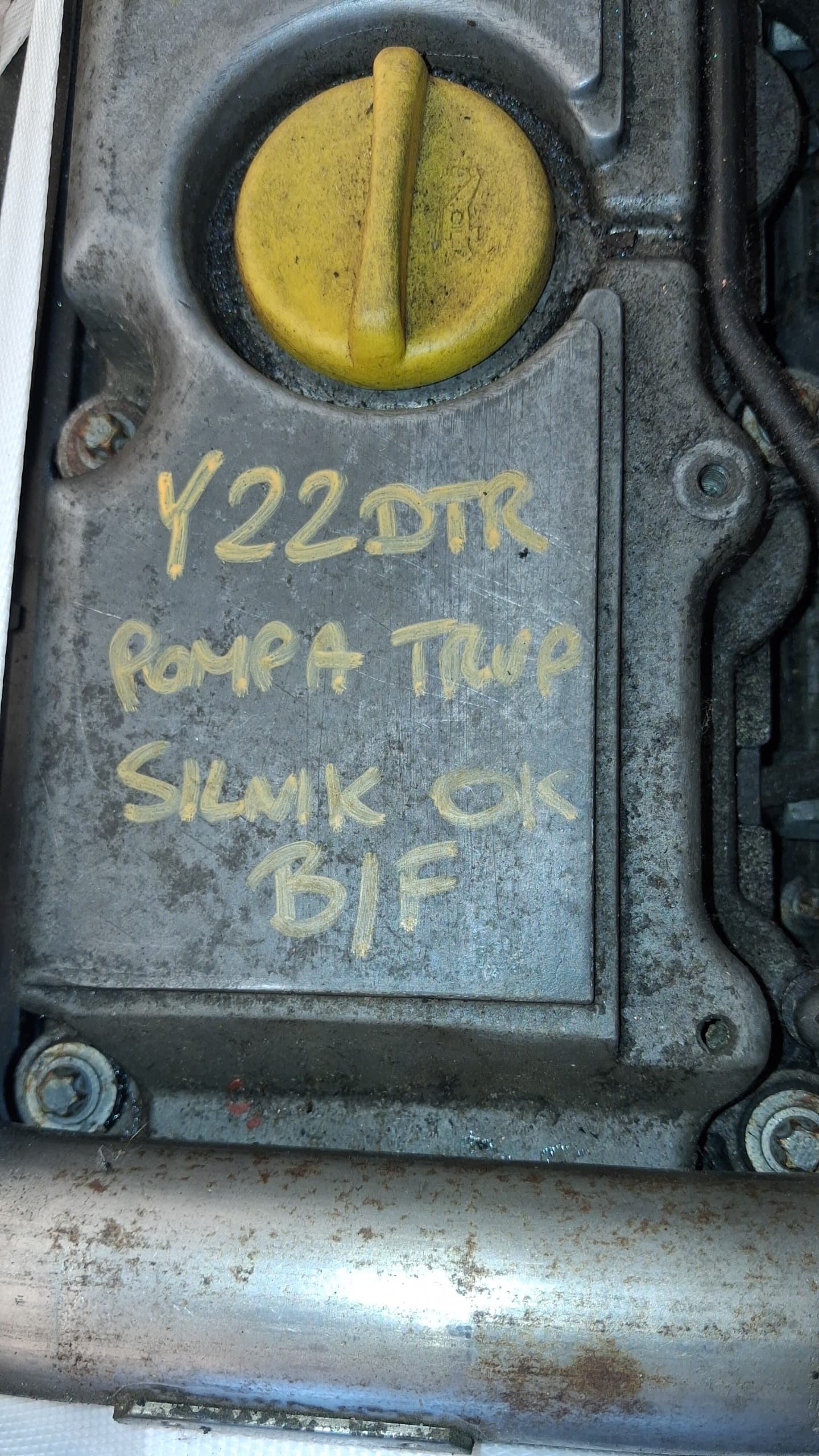 Moteur Y 22 DTR — vue 3