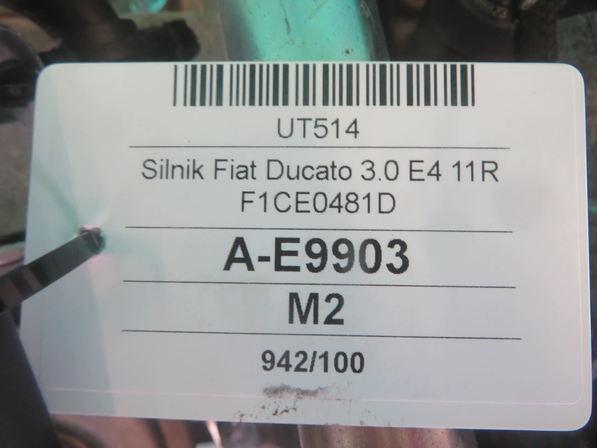 Moteur F1CE0481D — vue 9