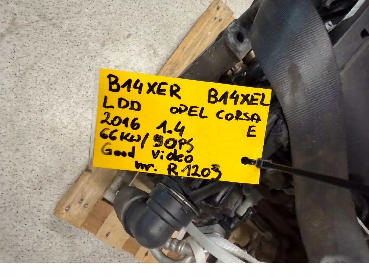 Moteur B 14 XEL — vue 7