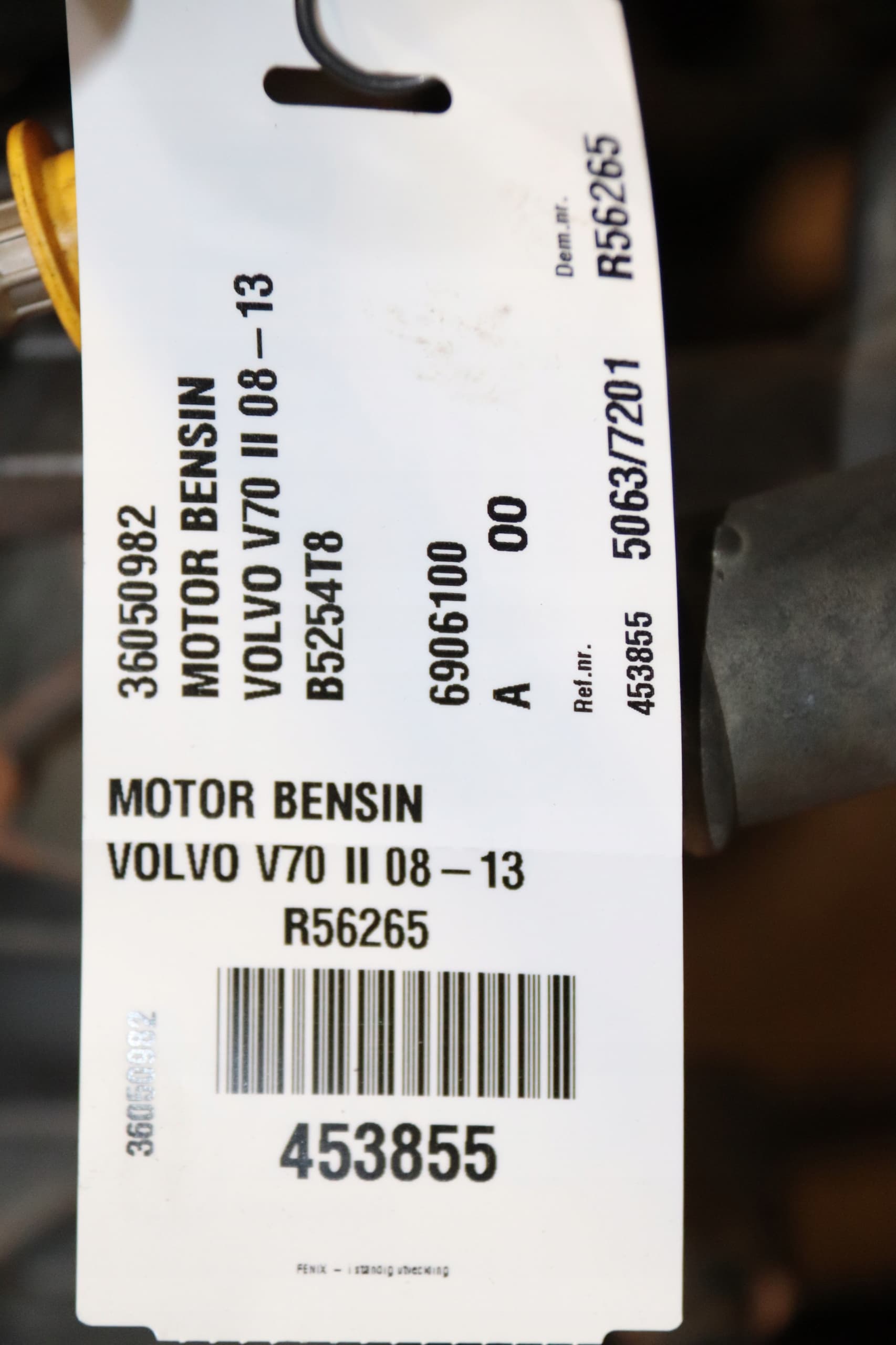 Moteur B 5254 T11 — vue 6
