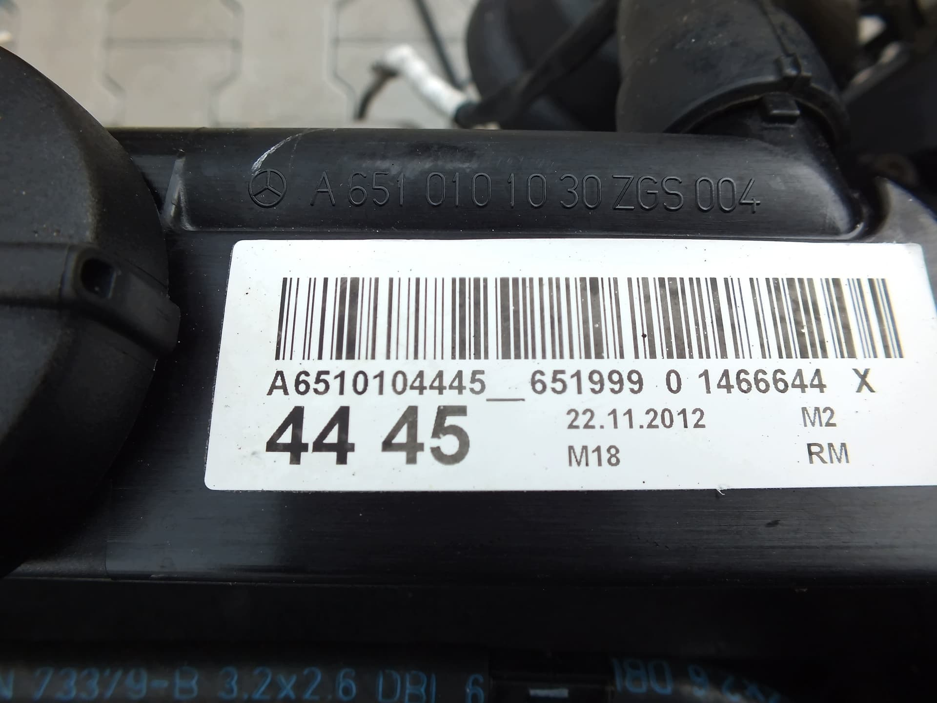 Moteur OM 651.901 — vue 9