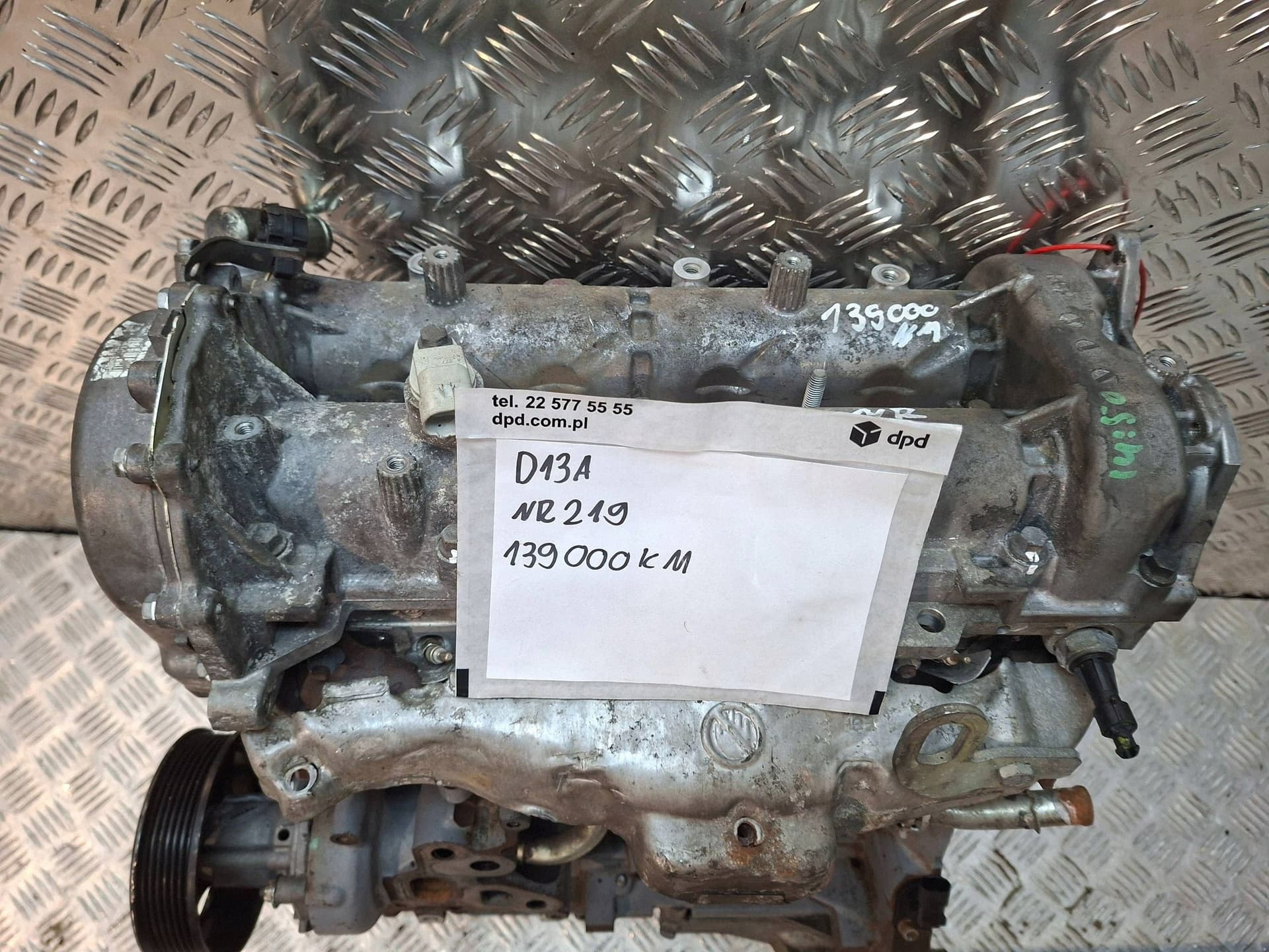 Moteur D13A — vue 3