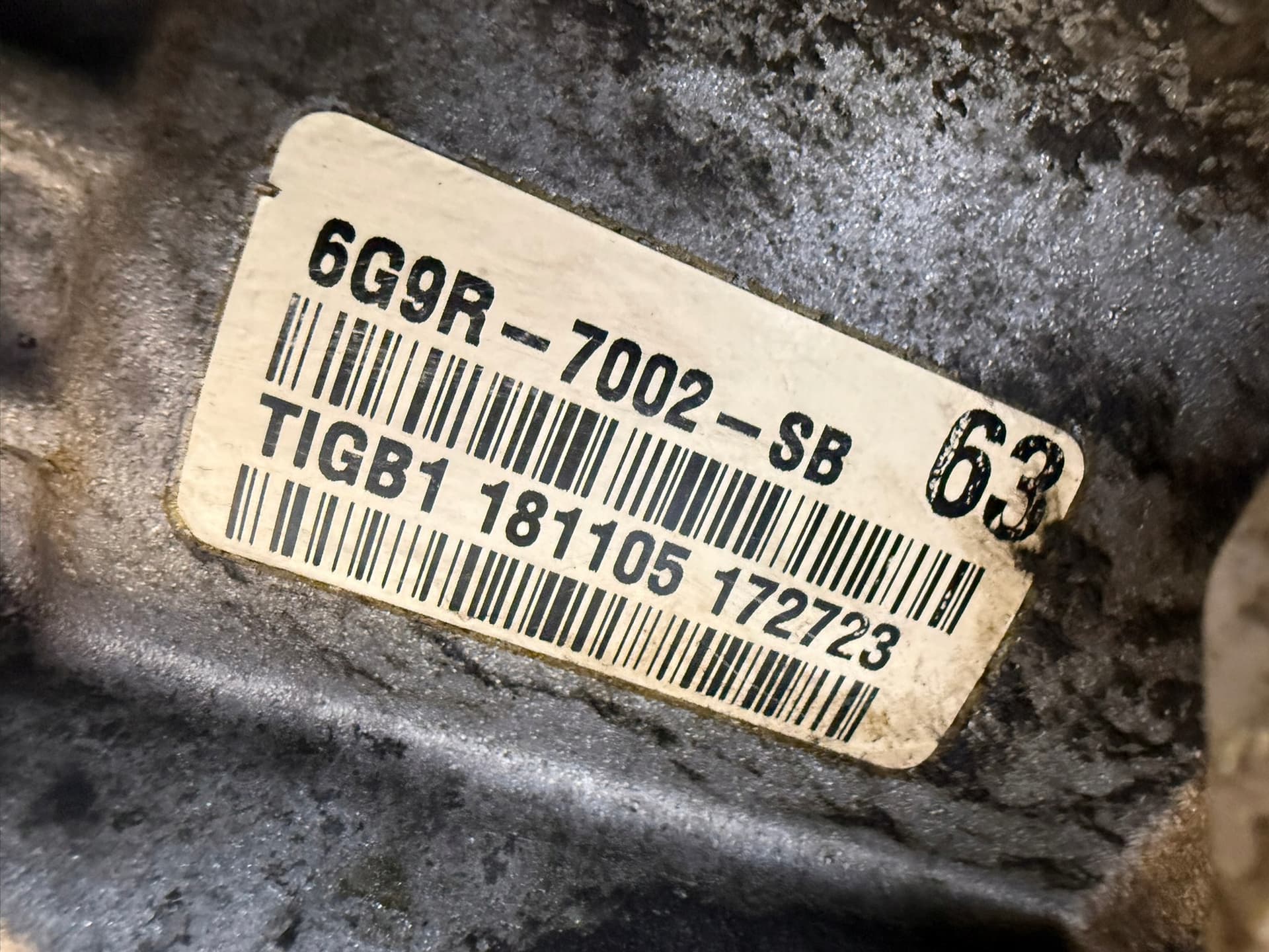Moteur G6DB — vue 7