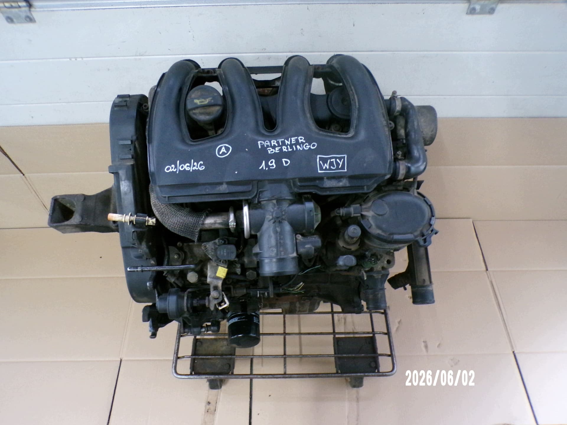 Moteur WJY (DW8B) — vue 2