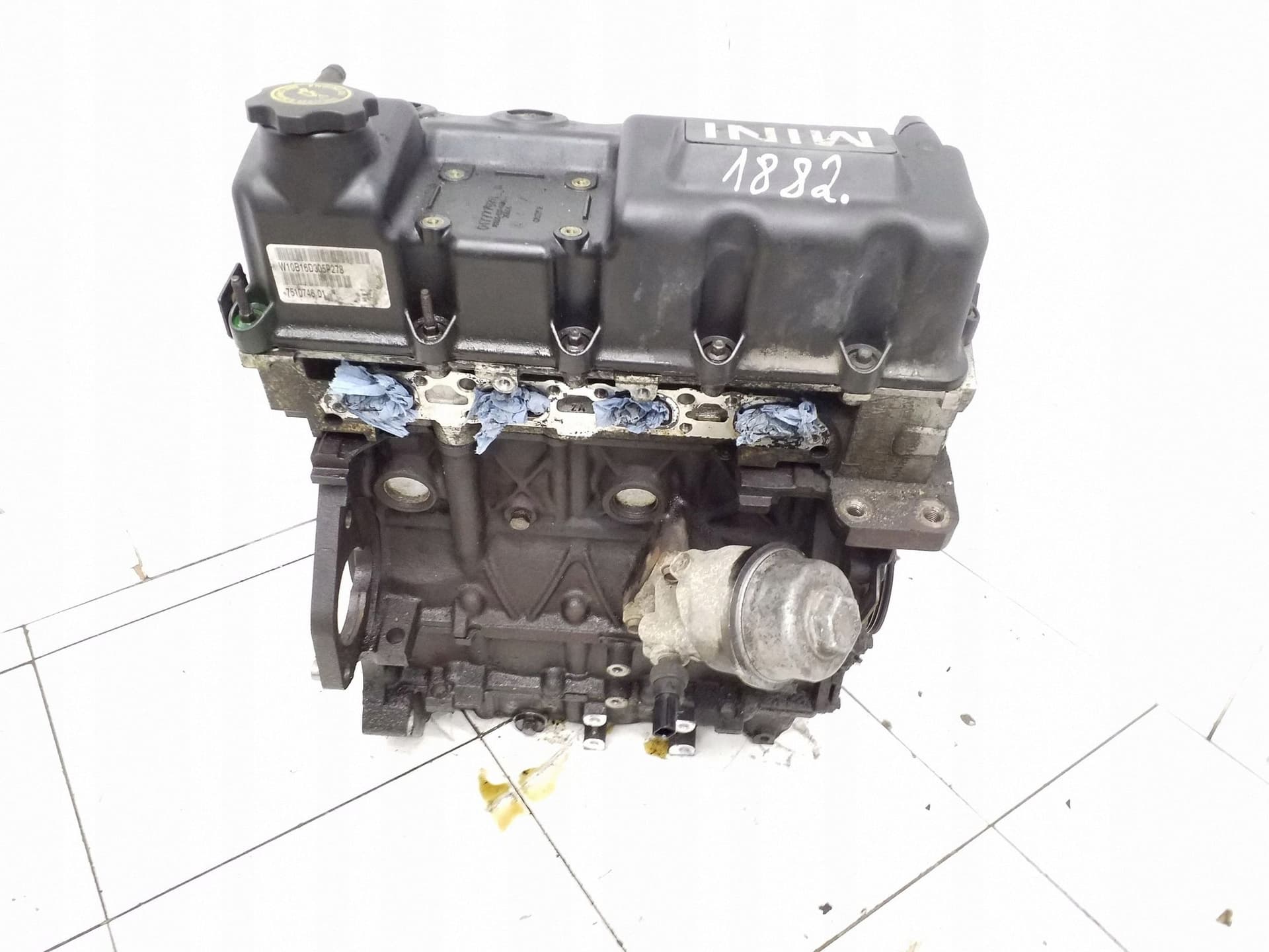 Moteur W10 B16 A — vue 3
