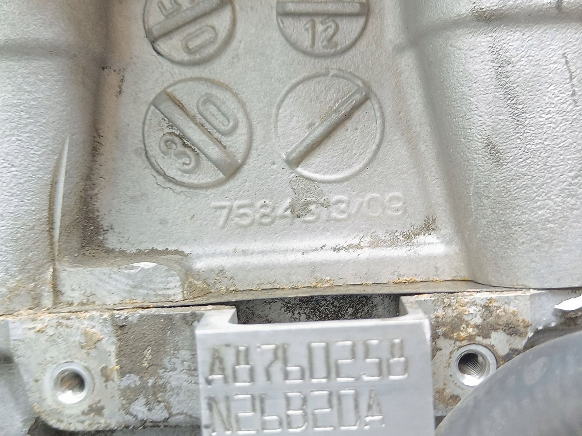 Moteur N26 B20 A — vue 11