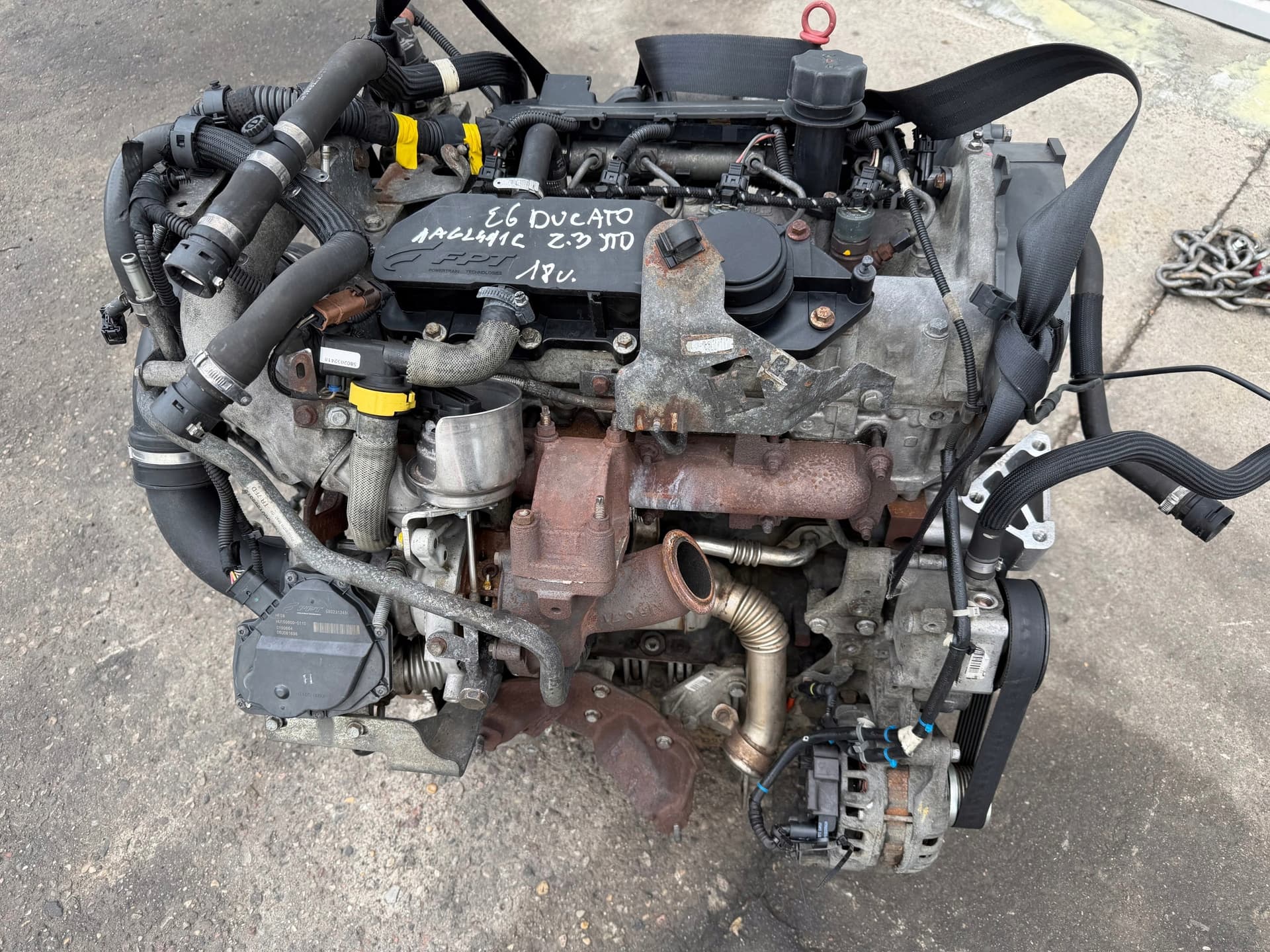 Moteur F1AGL411C — vue 2