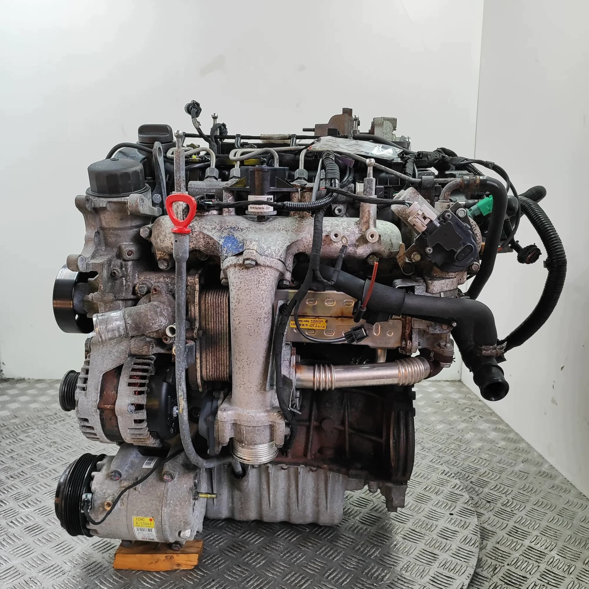 Moteur D20DTF — vue 2