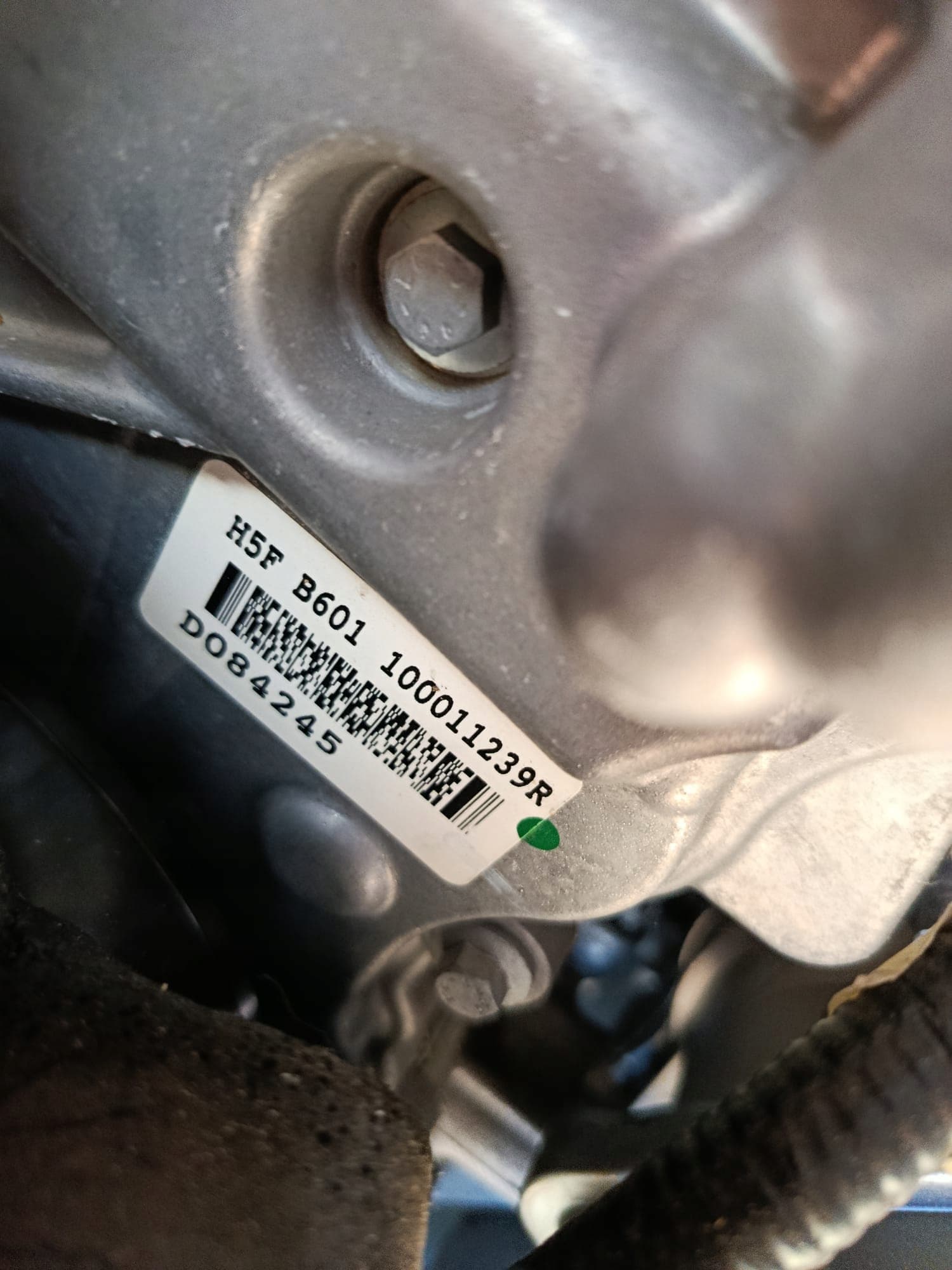 Moteur H5F601 — vue 4