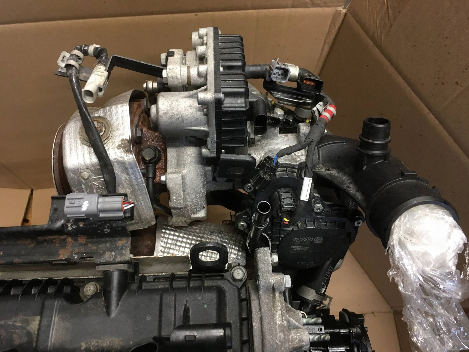 Moteur D4FE — vue 4