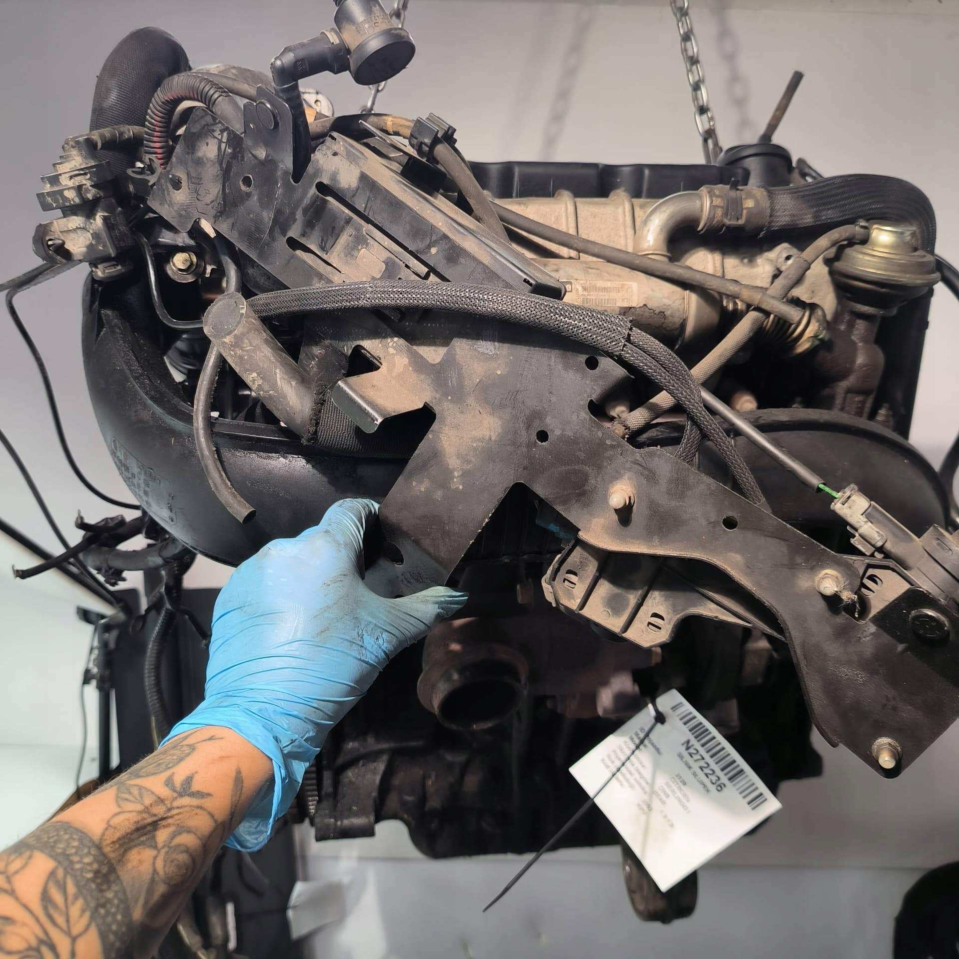 Moteur WJZ (DW8) pour Citroën Berlingo