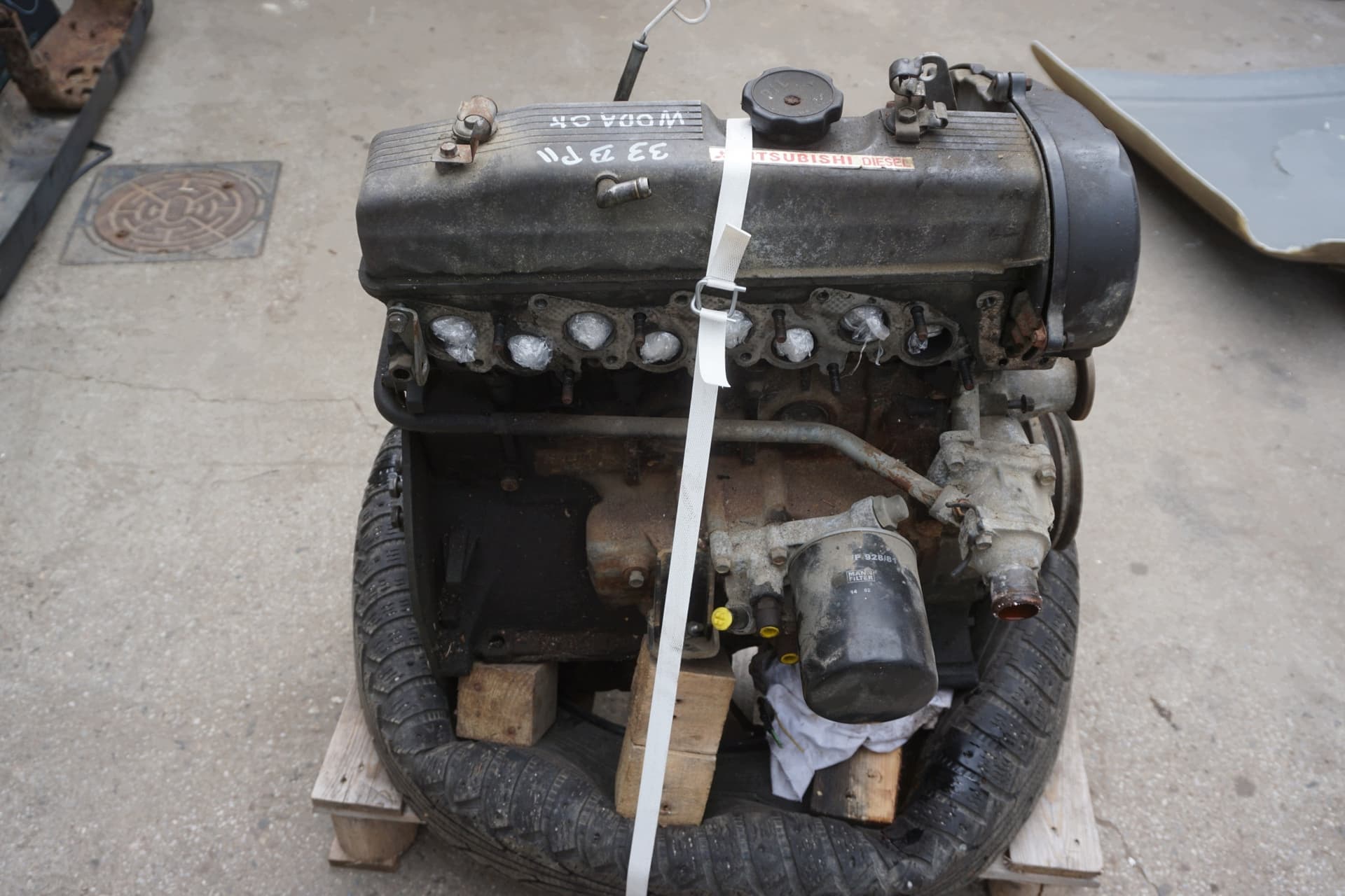 Moteur 4D56 (8V) — vue 4