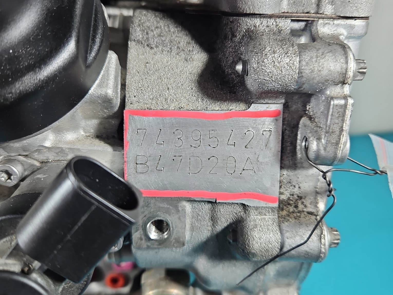 Moteur B47 D20 A — vue 11