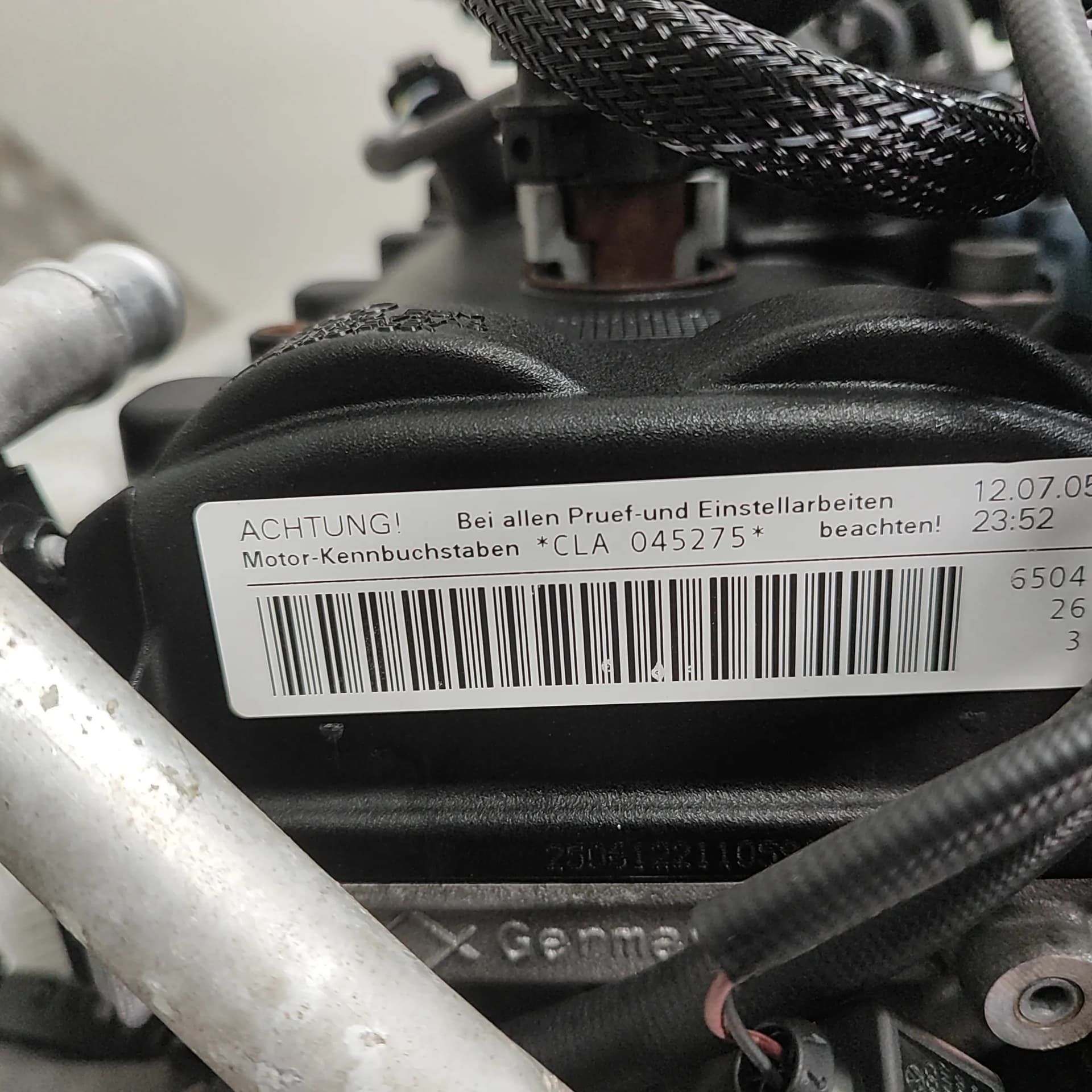 Moteur CLAA — vue 9
