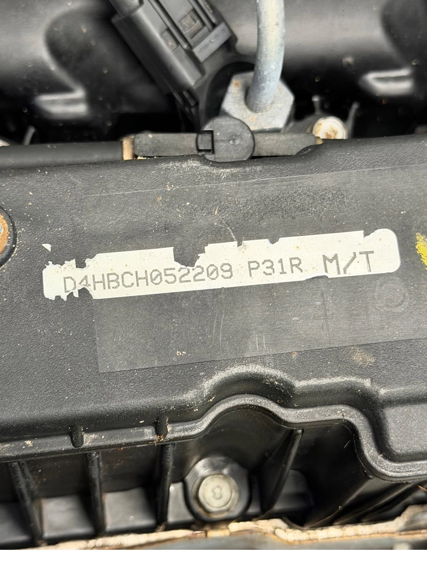 Moteur D4HB — vue 6