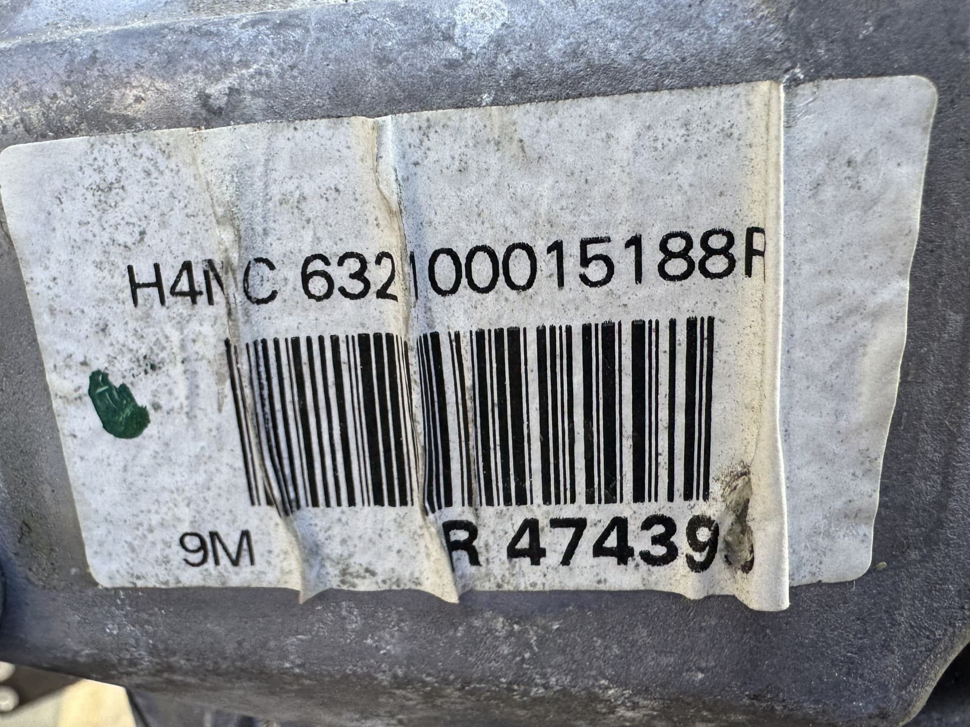 Moteur H4M632 — vue 7