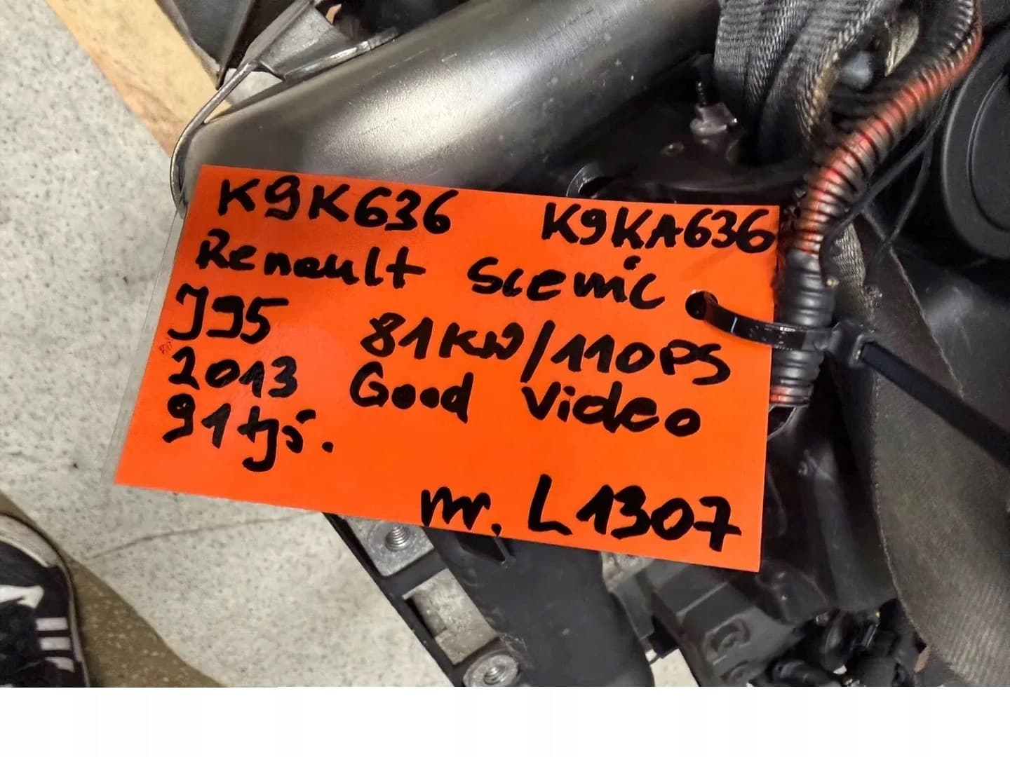 Moteur K9K 636 — vue 10