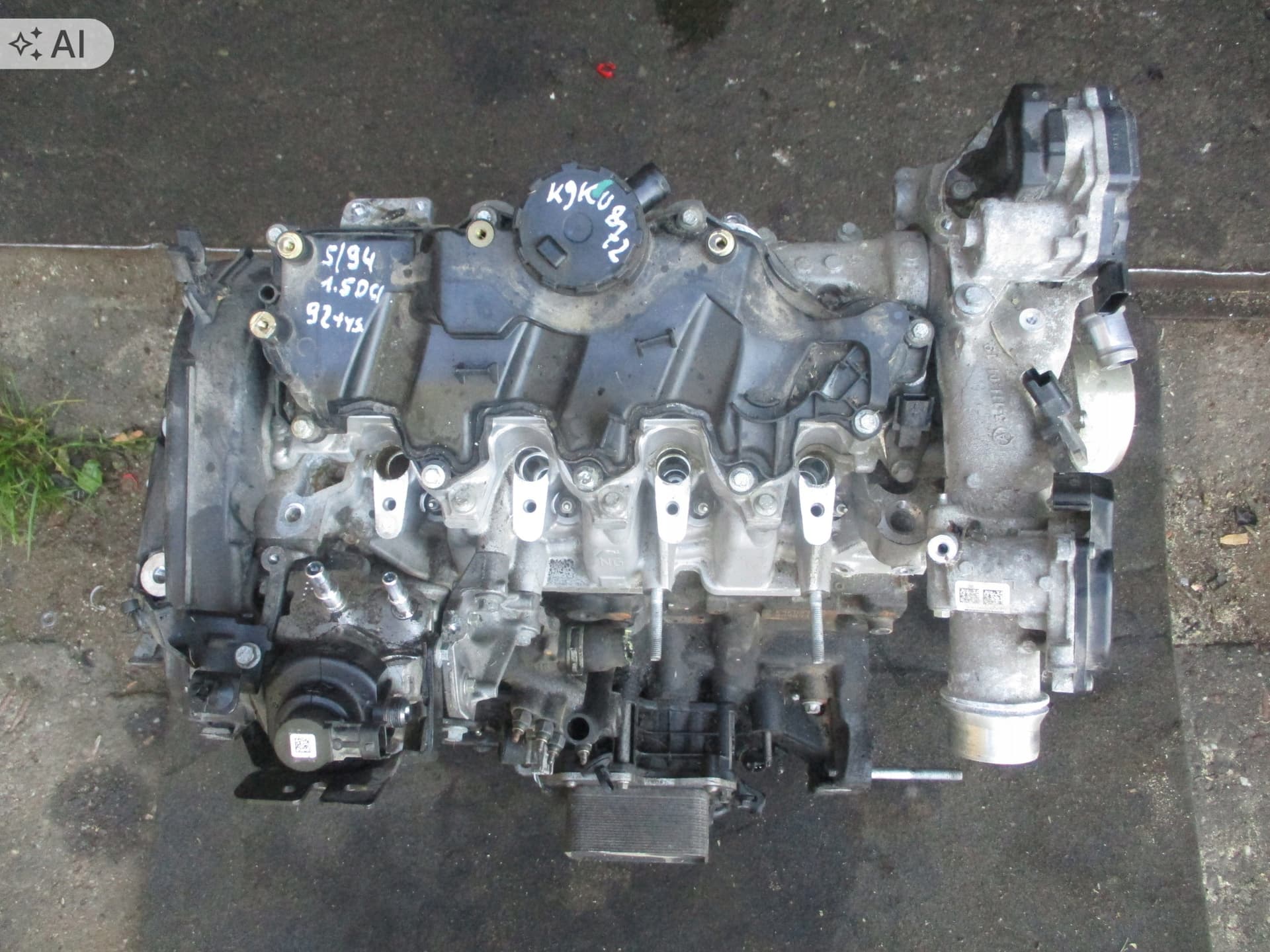 Moteur K9K 647 — vue 3