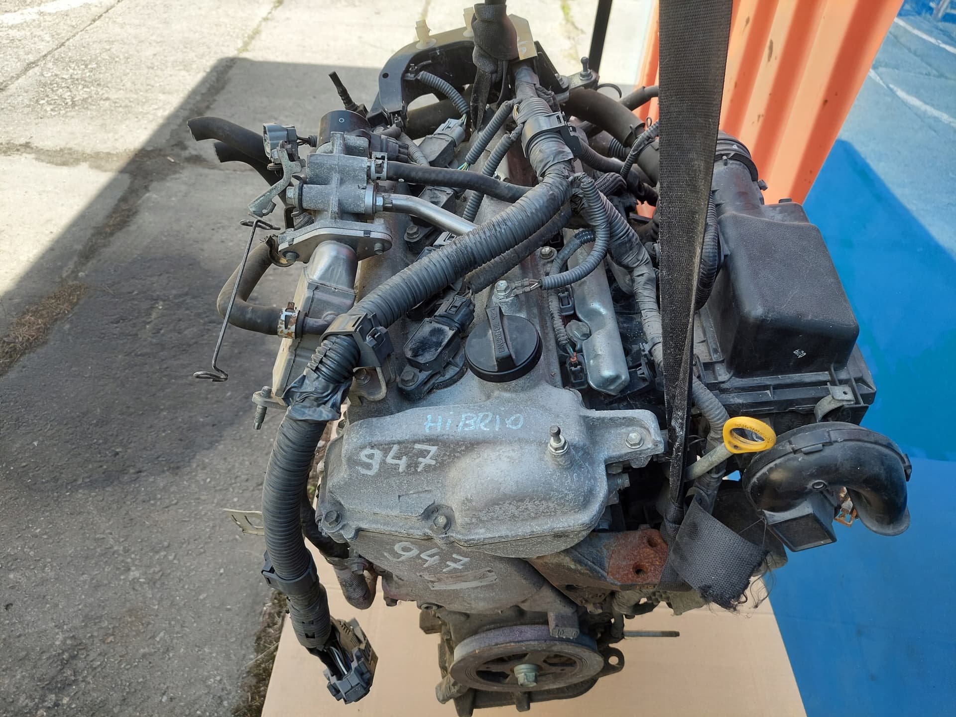 Moteur 1NZ-FXE — vue 3