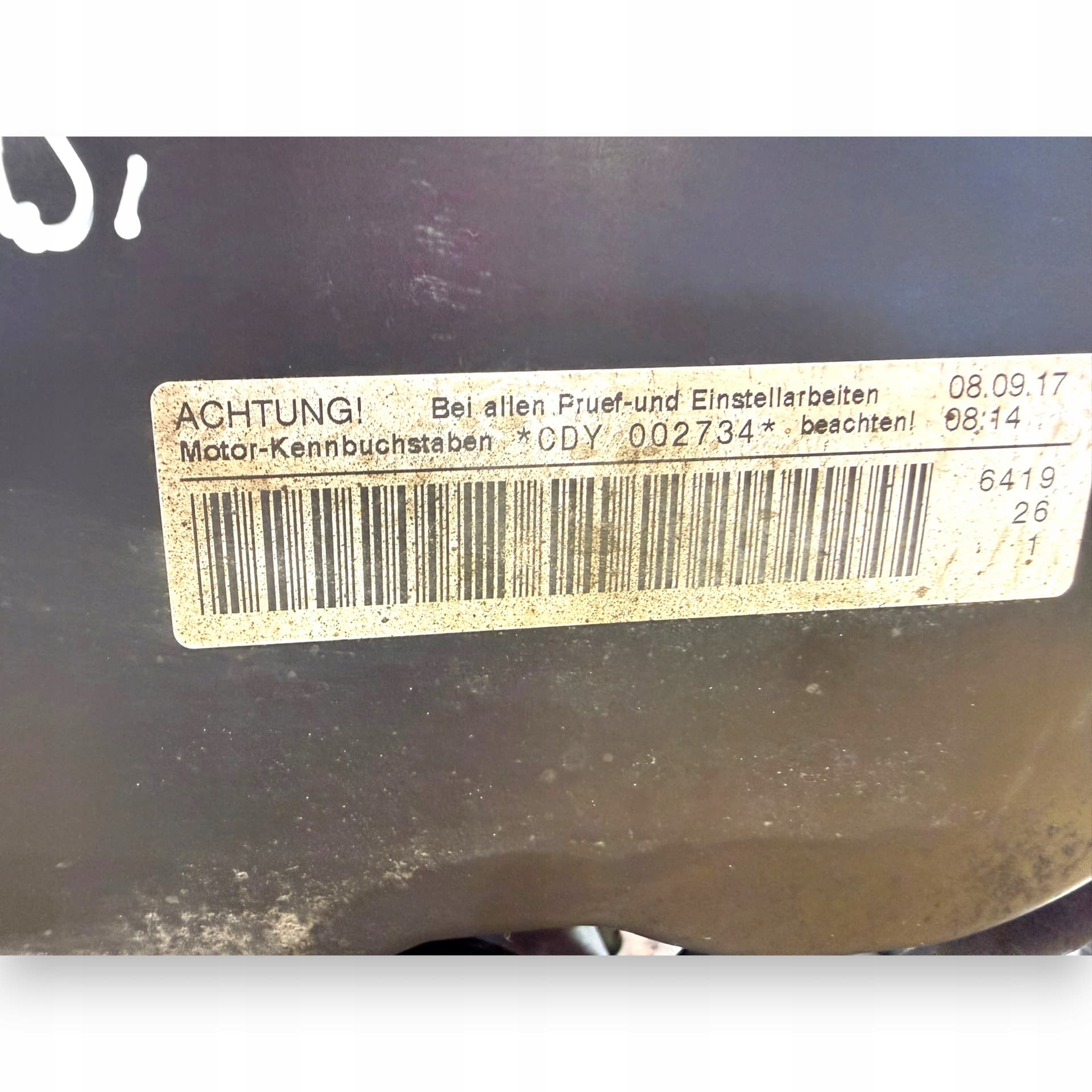 Moteur CDYA — vue 2