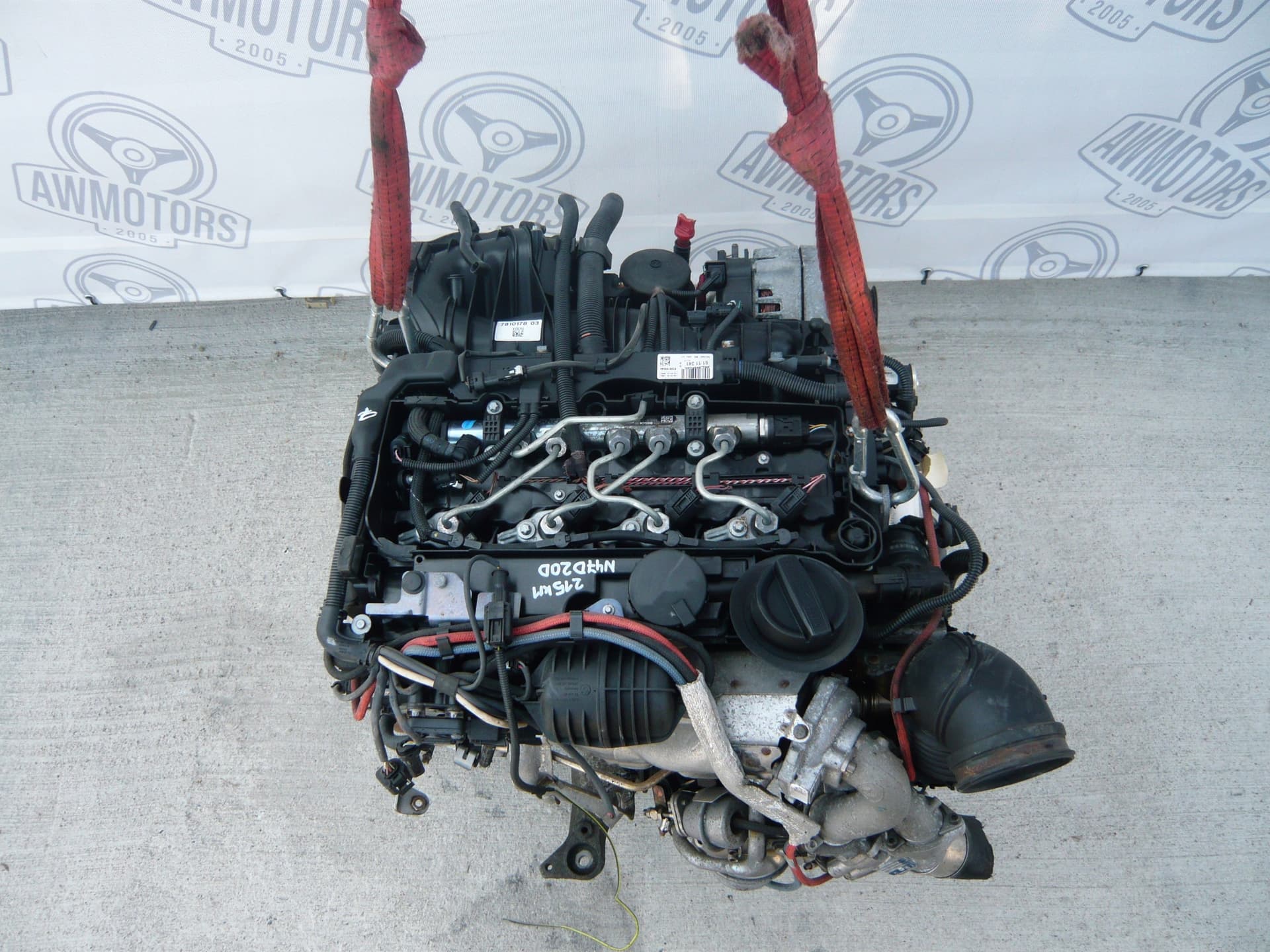 Moteur N47 D20 D pour BMW X1