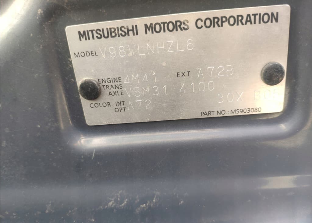 Moteur 4M41 pour Mitsubishi