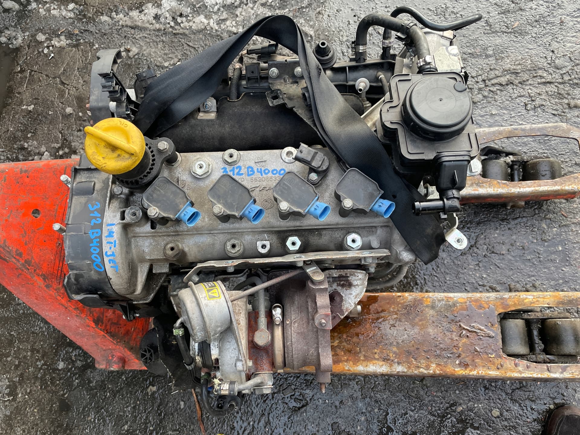 Moteur 312 B4.000 pour Abarth 500