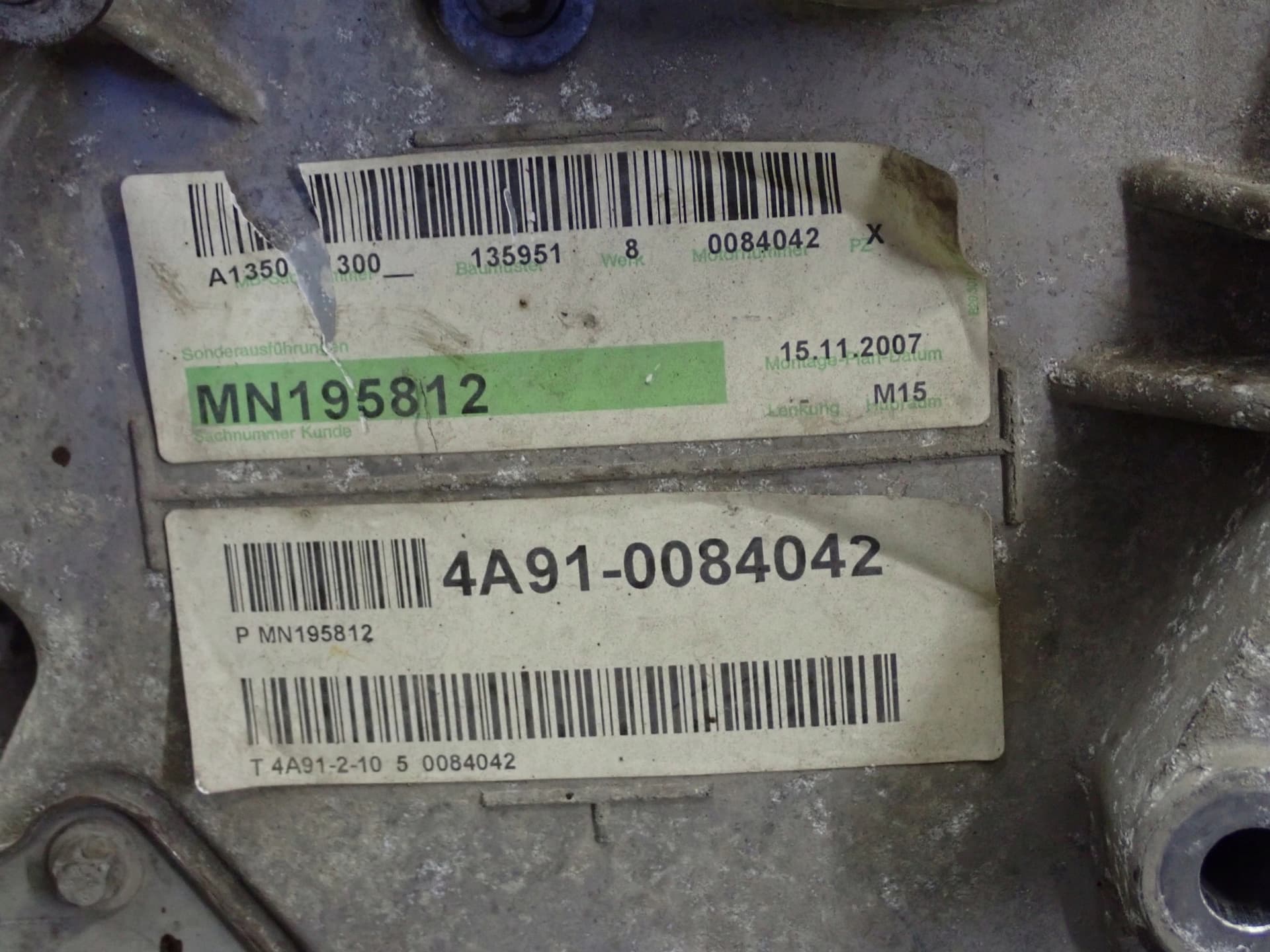 Moteur 4A91 — vue 2